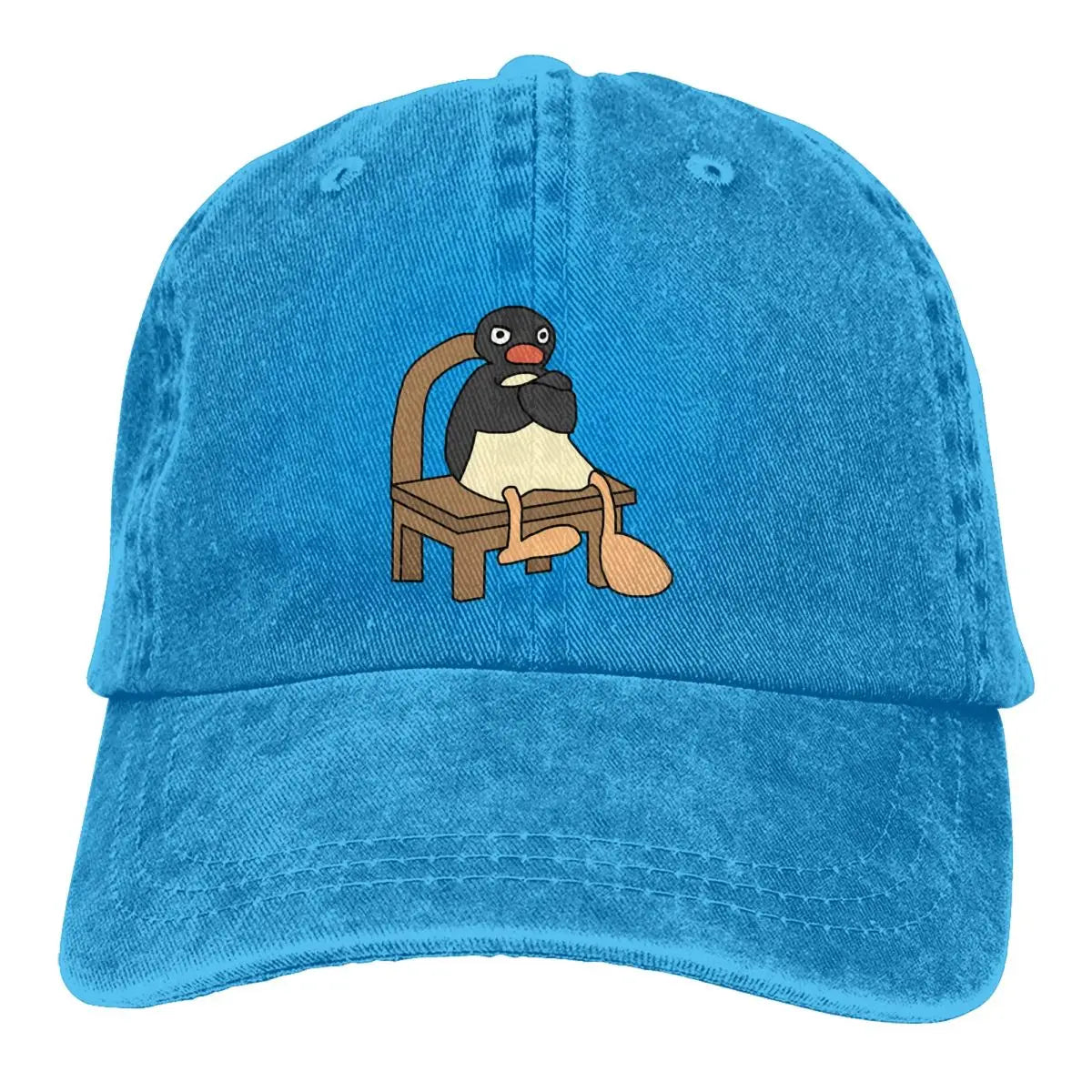 Pure Color Dad Hats Angry Pingu Women's Hat Sun Visor Baseball Caps Noot Pingu Pinga Penguin