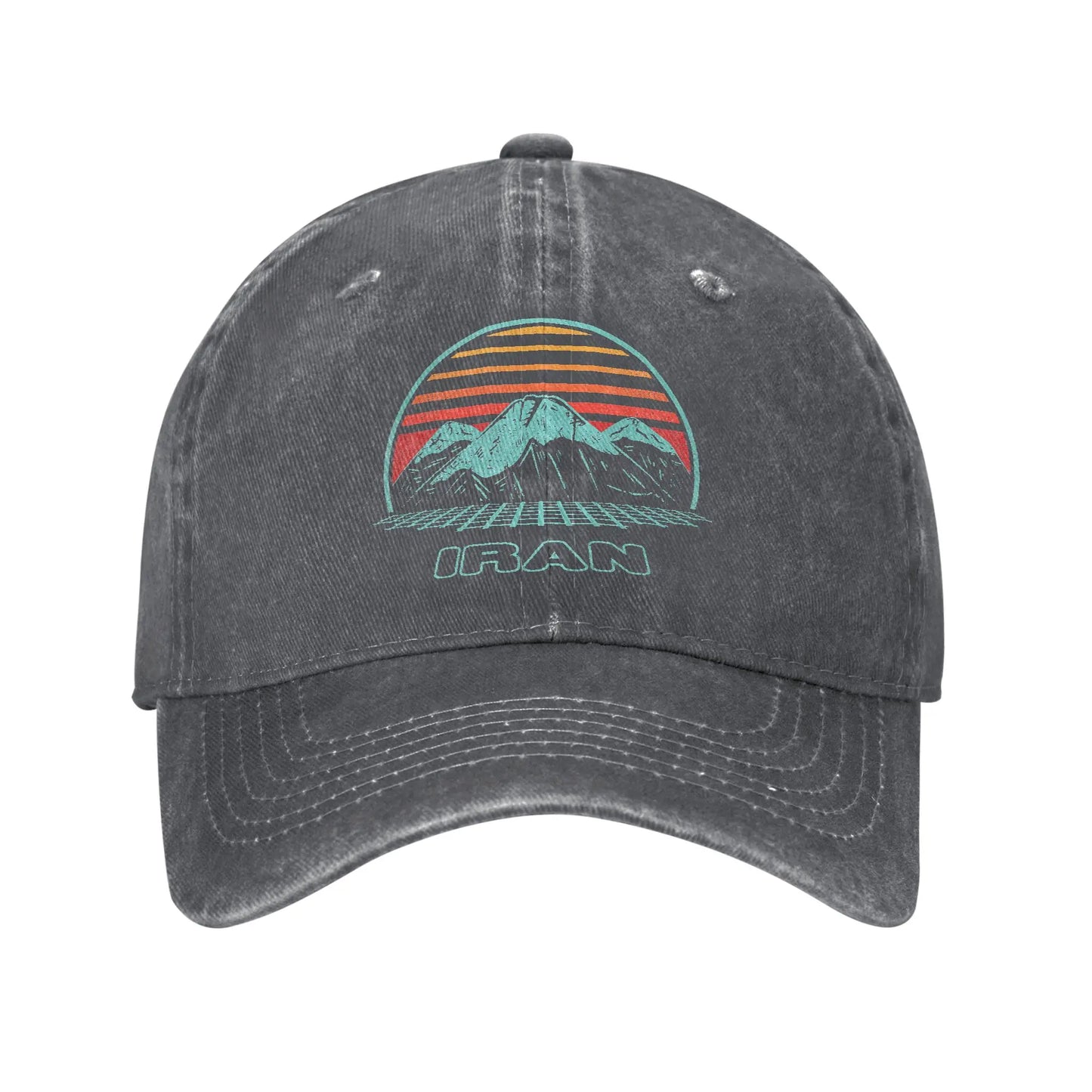 Iran Retro Vintage 80s Style Spring Hip Hop Hats Baseball Caps