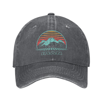 Iran Retro Vintage 80s Style Spring Hip Hop Hats Baseball Caps
