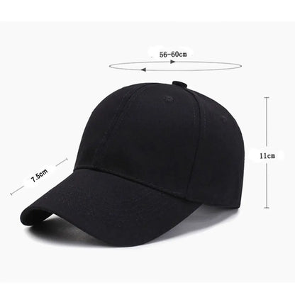 Unisex Cotton Baseball Cap Sports Cap Peaked Cap For Men Women