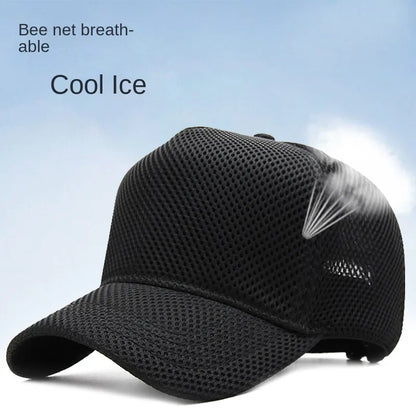 Big Head Plus Size Summer Mesh Baseball Cap
