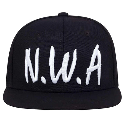 Unisex NWA Letter Embroidery Hip-hop Hats Baseball Caps Sunscreen Hat