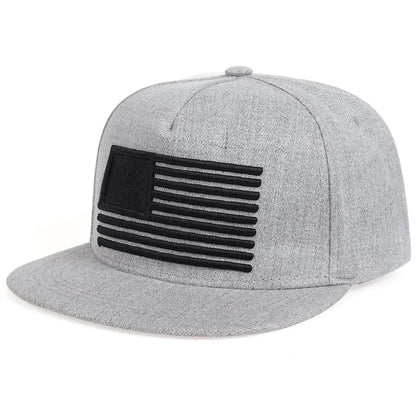 Unisex American Flag Embroidery Baseball Hats Snapback Caps