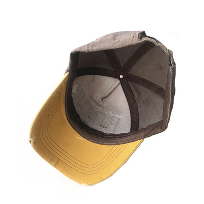 Letter ROCK Embroidery High Quality Cotton Baseball Cap