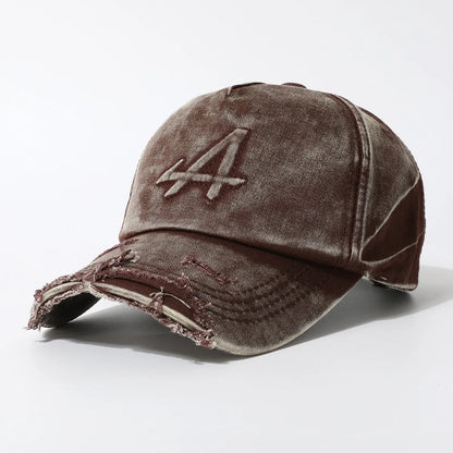 New Spring and Summer Hat Men's Versatile Texture Trendy Brand Baseball Cap