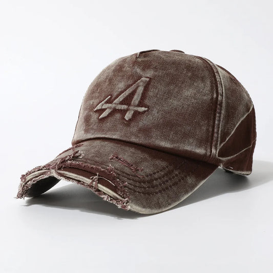 New Spring and Summer Hat Men's Versatile Texture Trendy Brand Baseball Cap