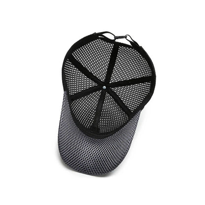Men Mesh Baseball Cap Breathable Summer Caps Dad Hat Outdoor Fishing Hats