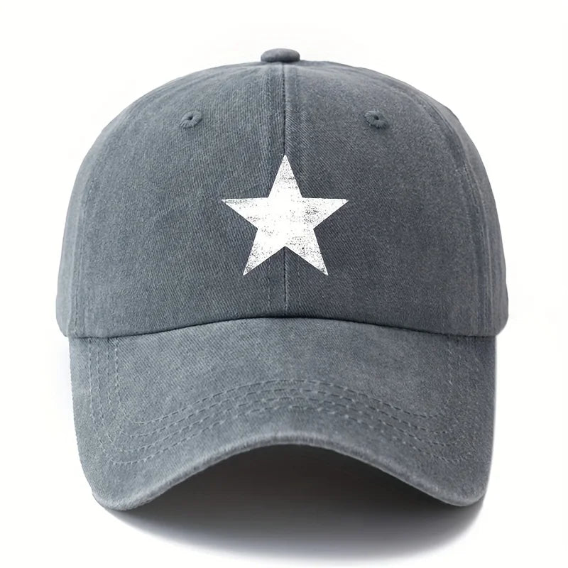 Printed Pentagram Baseball Cap