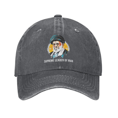Ali Khamenei Supreme Leader of Iran Casual Baseball Cap