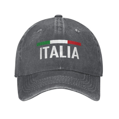 Italia Flag Italian Italy Casual Baseball Cap