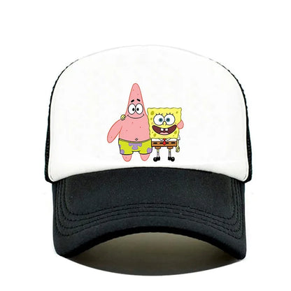 Fashion Cute SpongeBobs Print Baseball Cap
