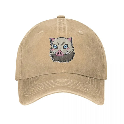 Inosuke Men Women Baseball Cap Demon Slayer Anime