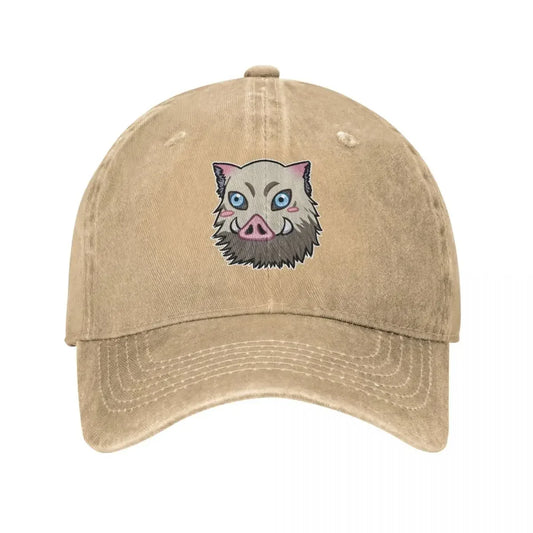 Inosuke Men Women Baseball Cap Demon Slayer Anime