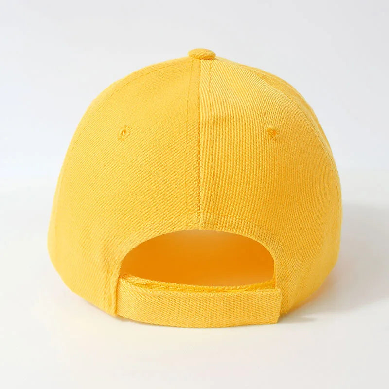 Candy Color Cute Baseball Caps For Children Kids