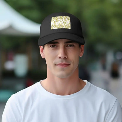 Cute Kiiroitori Pattern Rilakkuma Mesh Baseball Caps