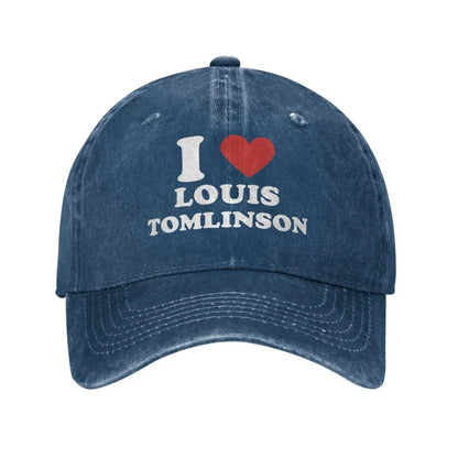 I Love Louis Tomlinsons Casual Baseball Cap For Men