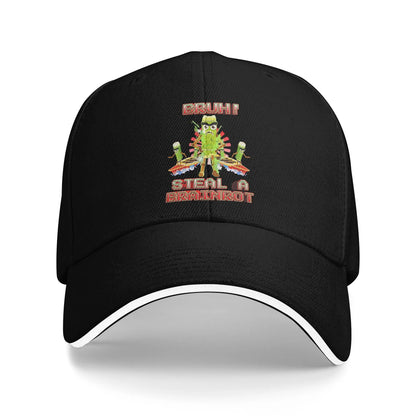 Bruh Secret 1x1x1x1 Funny Steal a Brainrot Baseball Caps
