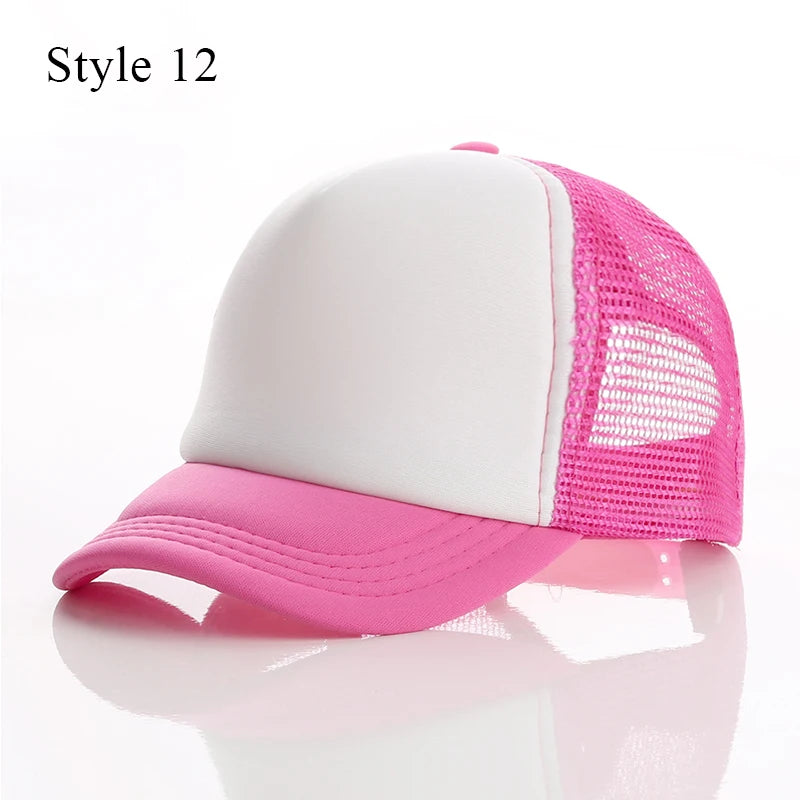 2025 New Baseball Cap For Kids Baby Boy And Girls Summer Fashion Visors Cap