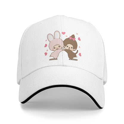 M-MonchhichiS Baseball Cap Trucker Hat Men Adult