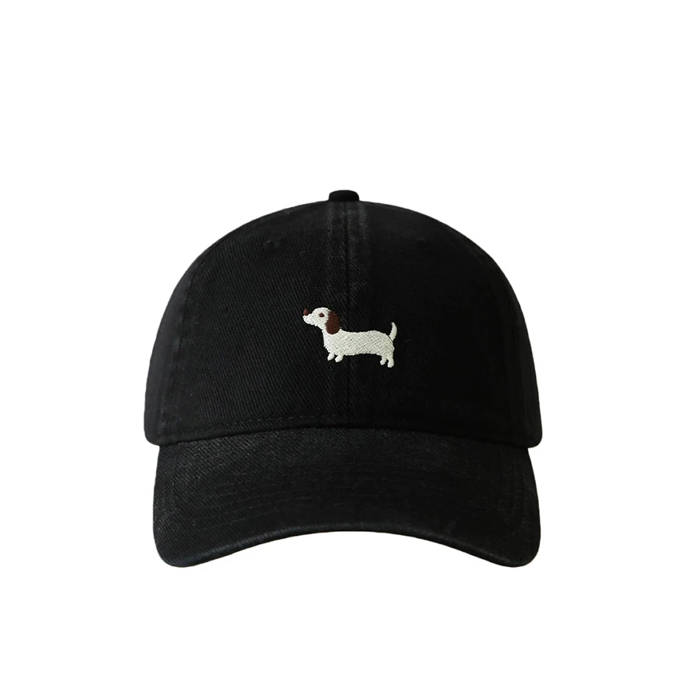 Dachshund Embroidery Baseball Hat For Men Women