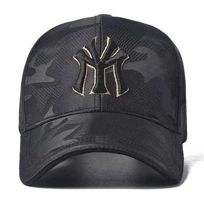 Fashion Letter Embroidery Camouflage Baseball Hats