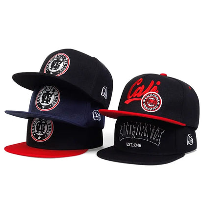 Unisex CA Letter Embroidery Baseball Caps Snapback Caps