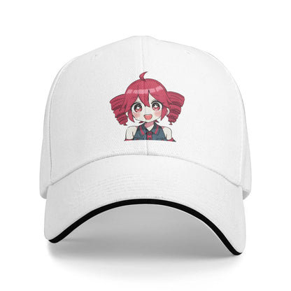 Kasane Teto Vocaloid Anime Japanese Music Character Baseball Cap