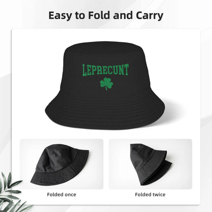 Leprecunt Irish St Patricks Day Bucket Hat For Couple