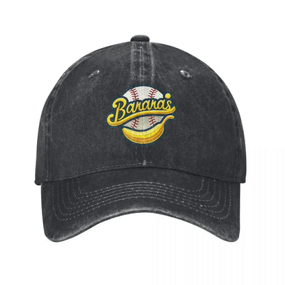 Funny Let's Go Bananas Unisex Baseball Caps