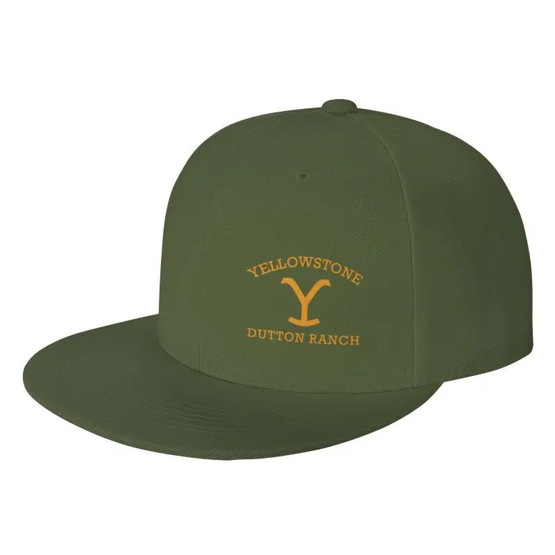 Yellowstone Dutton Ranch Graphic Print Snapback Cap