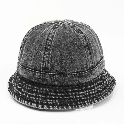 Denim Bucket Hat Women Fisherman's Hat Bucket Hat Unisex Bob Caps Hip Hop Gorros Men