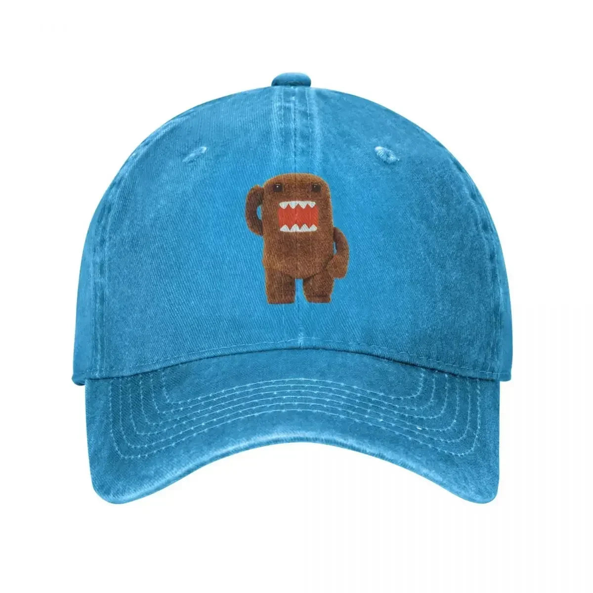 Cute Fuzzy Domo Kun Men Women Baseball Cap