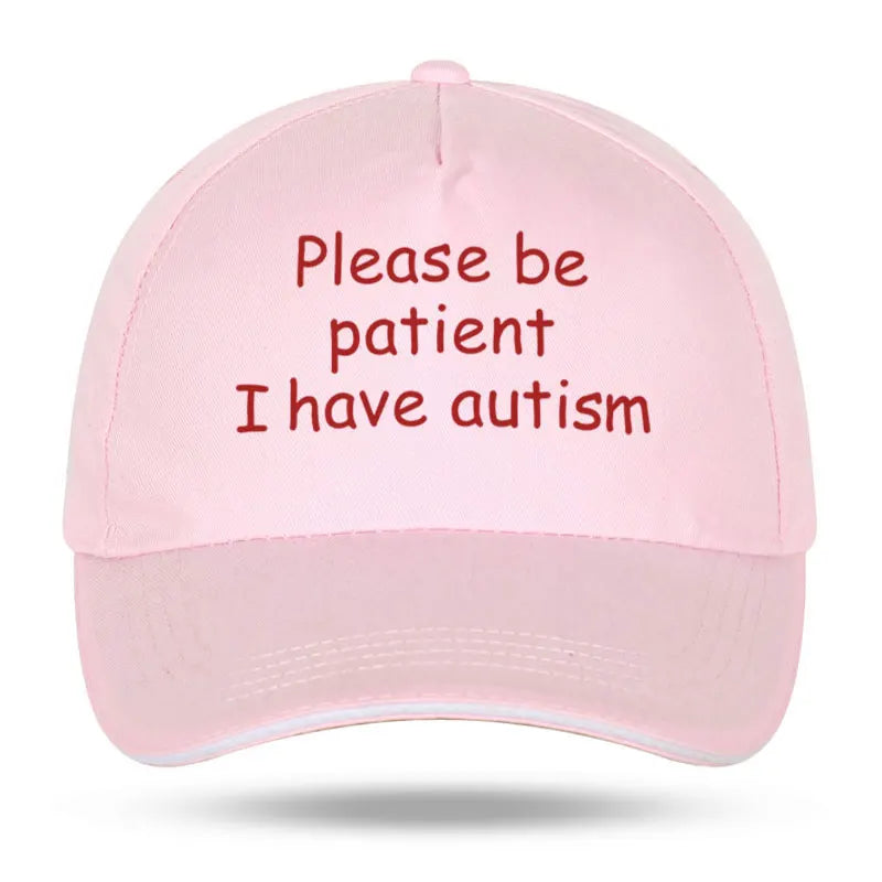 Please Be Patient I Have Autism Cap Baseball Cap