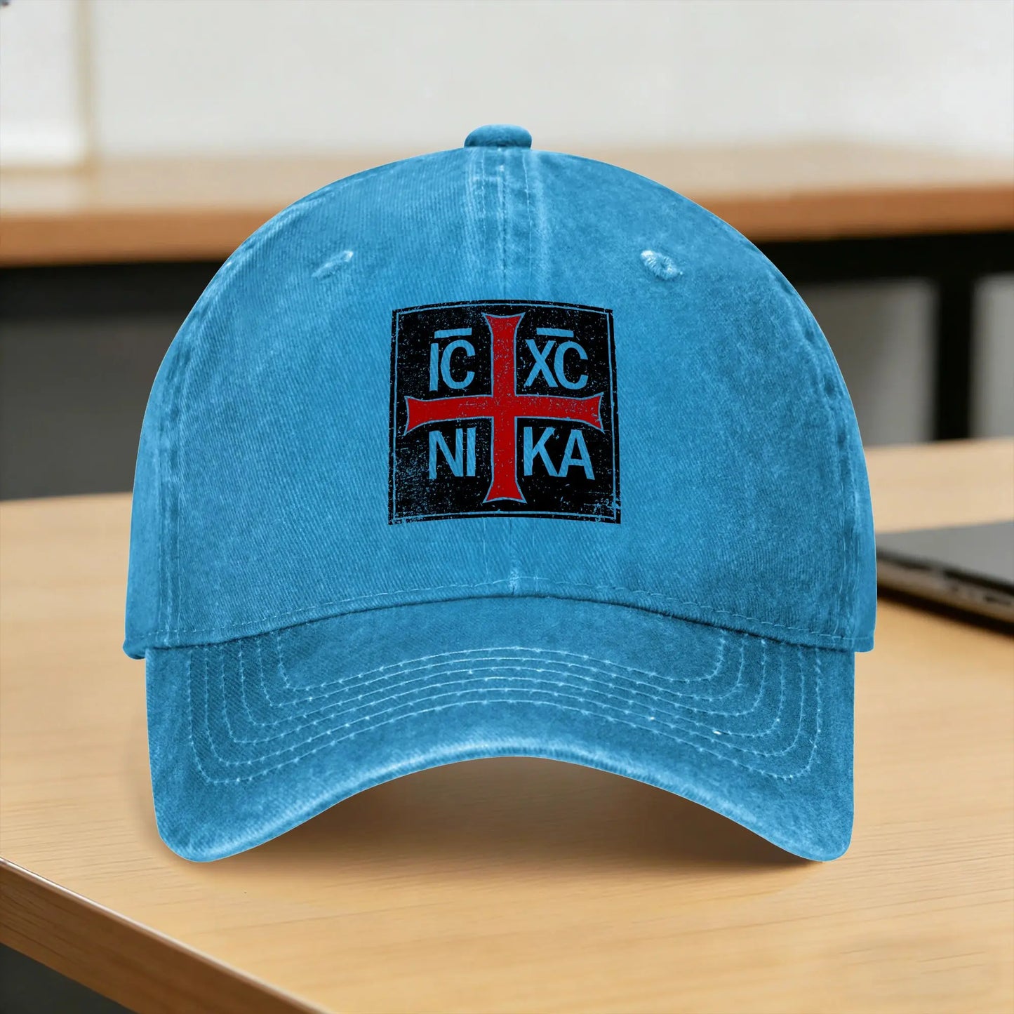 Jesus Conquers Ic Xc Nika Casual Baseball Cap