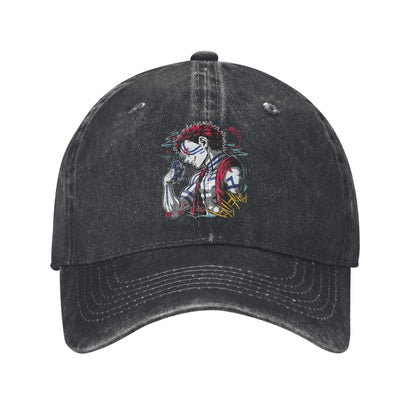 Summer Cap Sun Visor Upper Moon 3 Akaza Hip Hop Caps Demon Slayer Baseball Hat