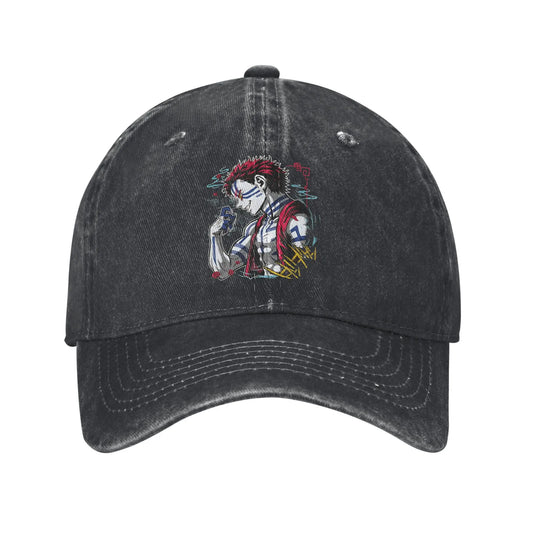 Summer Cap Sun Visor Upper Moon 3 Akaza Hip Hop Caps Demon Slayer Baseball Hat