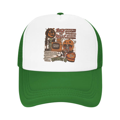 Spooky Ghost Mesh Baseball Caps