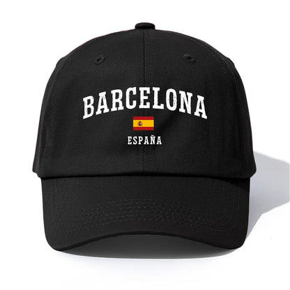 BARCELONA Print Baseball Cap For Adults