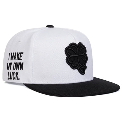 Unisex Four Leaf Clover Embroidery Hip-hop Hats