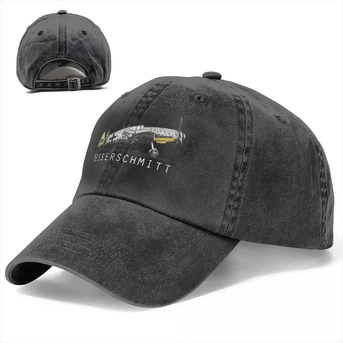 Airplane Lover Multicolor Hat Peaked Men Women's Cowboy Cap BF 109 Baseball Caps