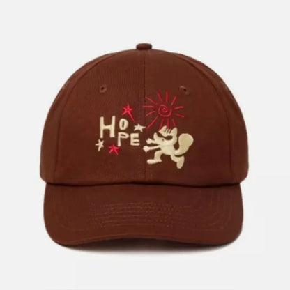 J-hope on the stage Kpop Concert Baseball Cap Trendy Letter Embroidered Hat