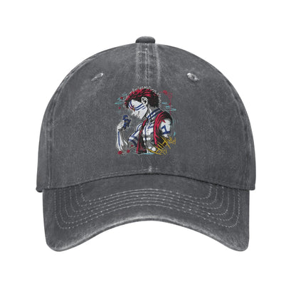 Summer Cap Sun Visor Upper Moon 3 Akaza Hip Hop Caps Demon Slayer Baseball Hat