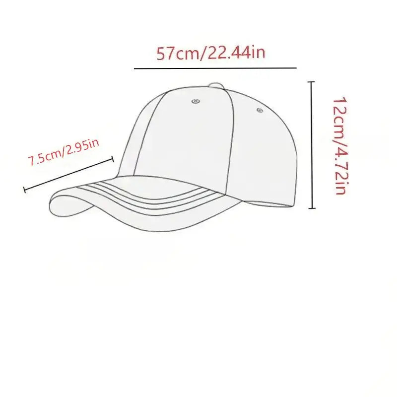 Handmade Rhinestone Ponytail Baseball Cap