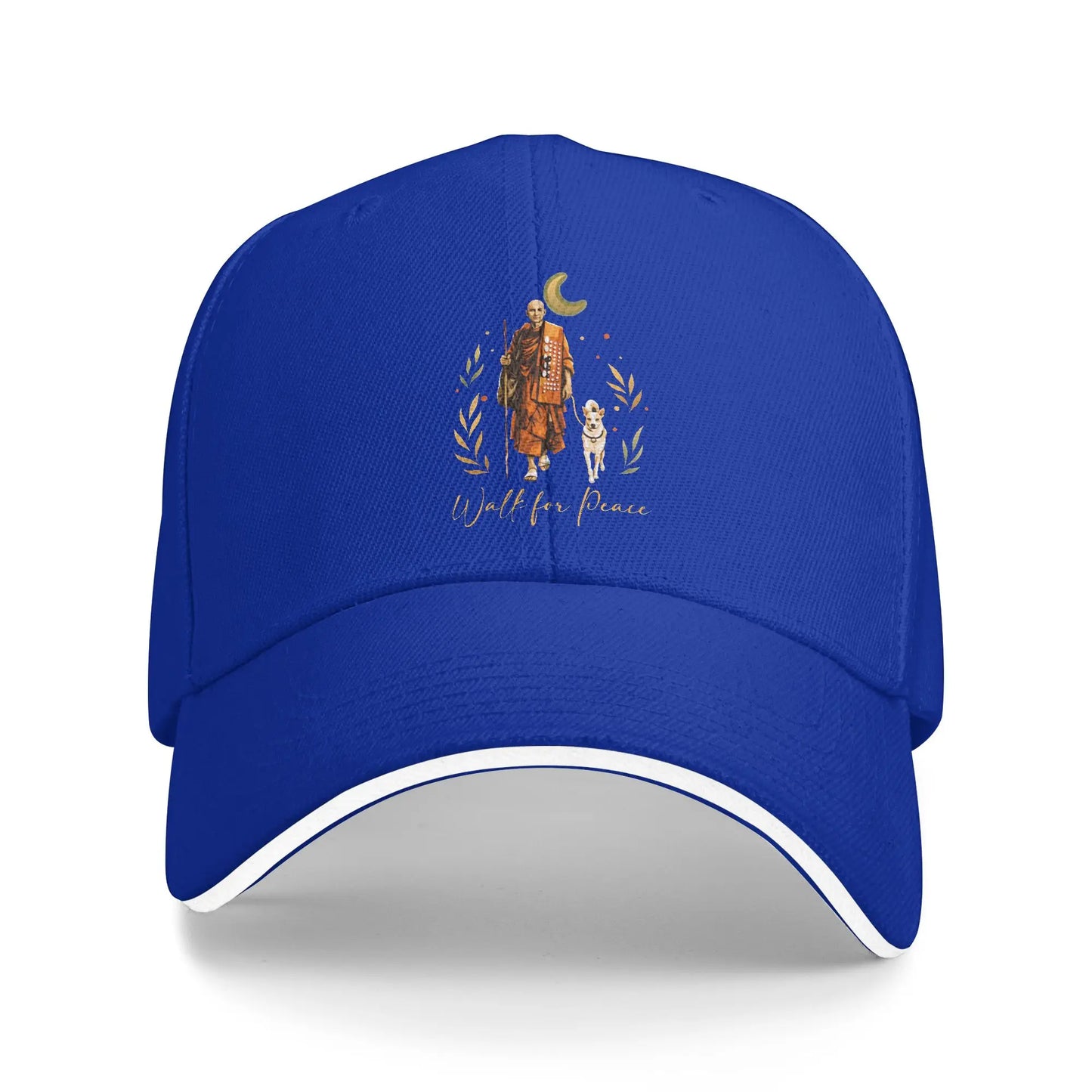Buddhist Monks Walk For Peace Aloka Dog Casual Baseball Cap