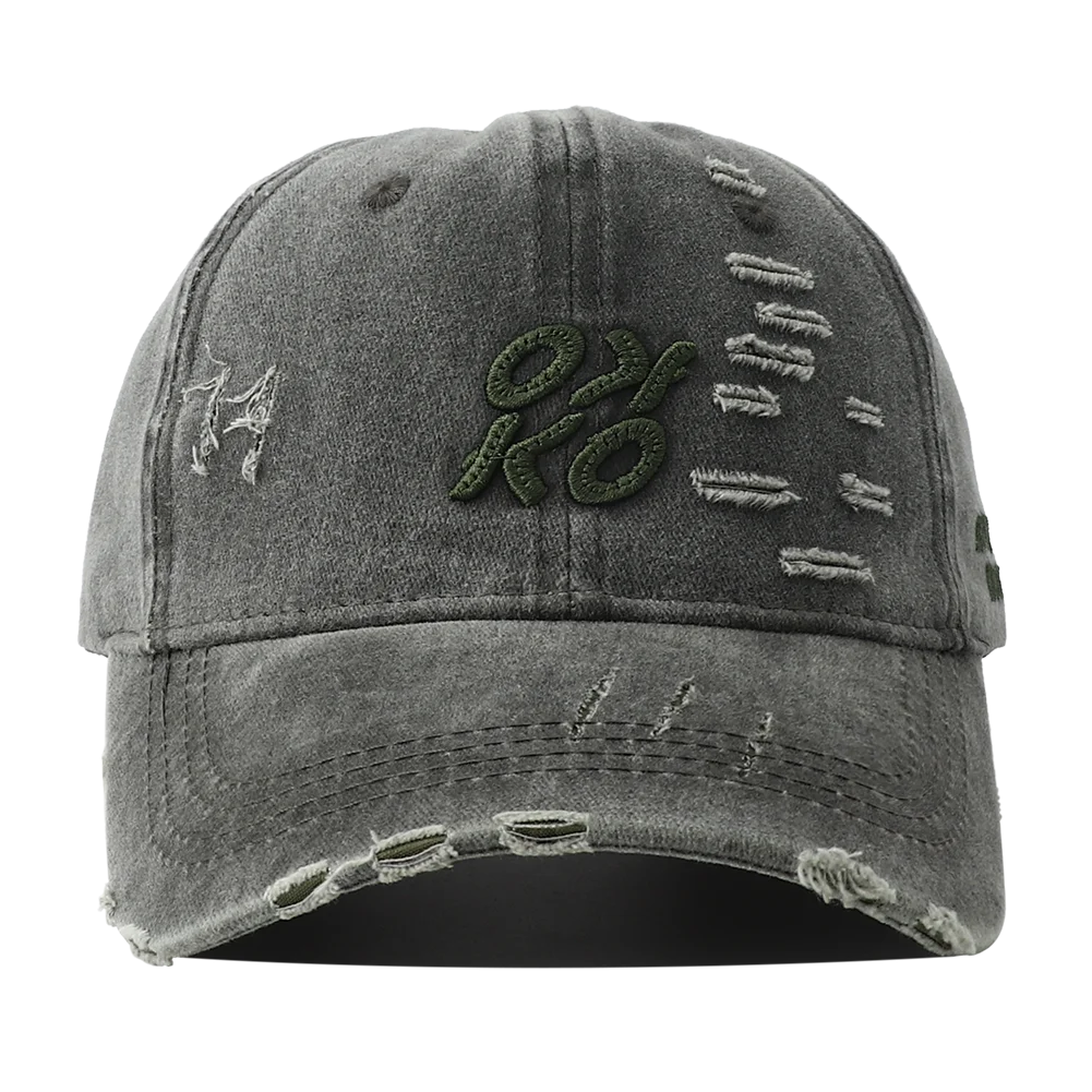 2025 New Retro Washed Cotton Baseball Cap Unisex Letter Embroidery Caps