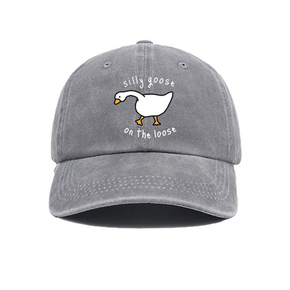 Big Goose Printed Baseball Hat