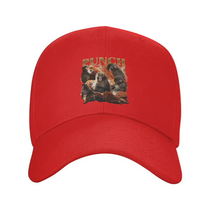 Spring Casual Baseball Cap Team Punch Baby Monkey Punch