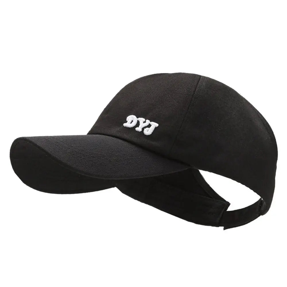 Sun Protection Cotton Ponytail Hat Baseball Hat