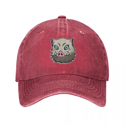 Inosuke Men Women Baseball Cap Demon Slayer Anime