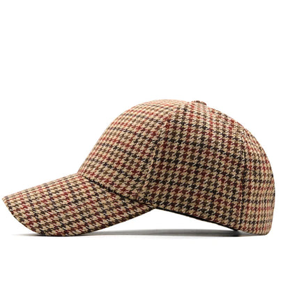 Plaid Baseball Cap